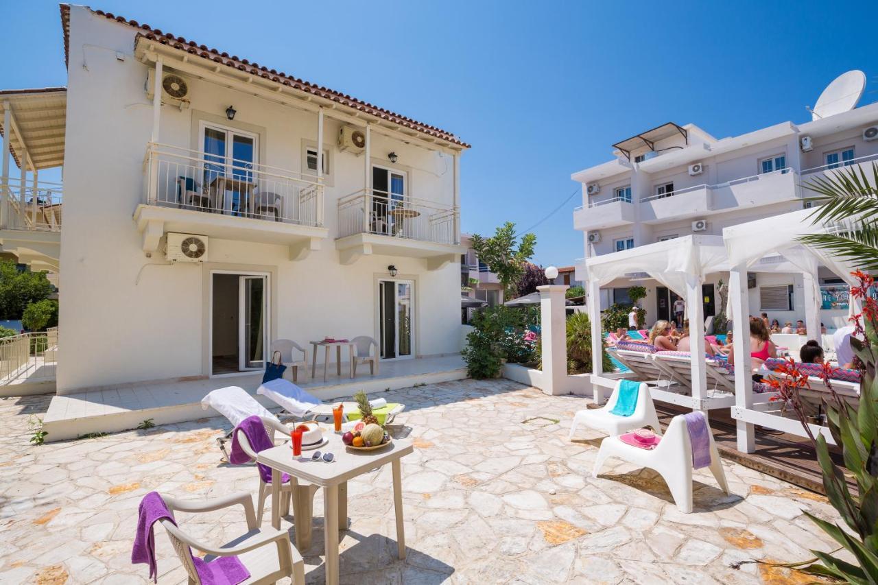 Paralia studios Kávos Exterior foto